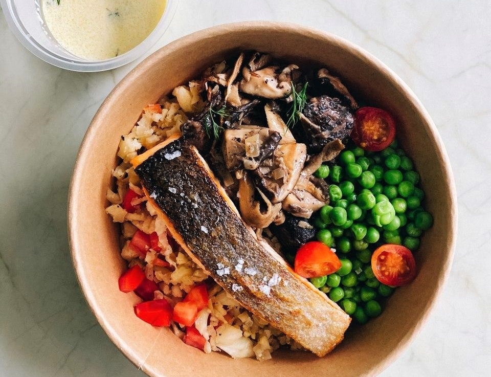 Salmon Grain Bowl